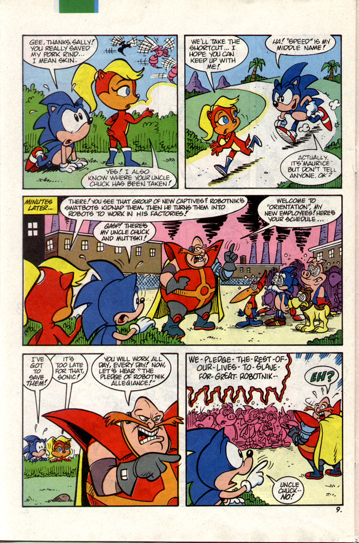 Sonic - Archie Adventure Series February 1993 Page 23